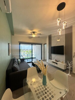 Living area - Apartment in the center of Punta Cana Beach (Punta Cana)