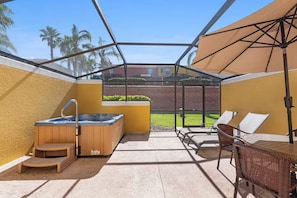 Terrace/patio - Townhouse with Jacuzzi Disney Univesal Orlando (Kissimmee)
