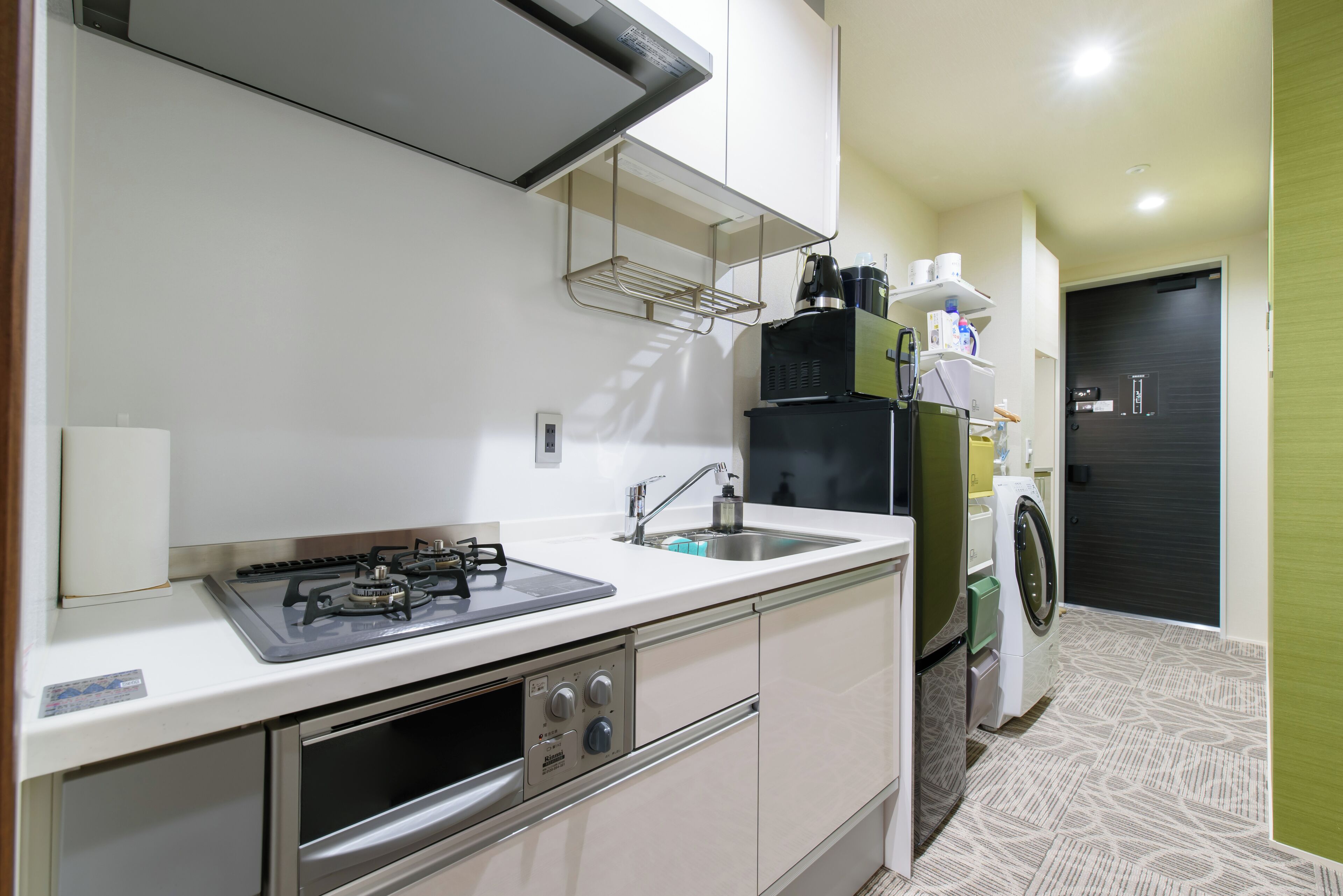 高級雙人房, 2 張標準雙人床, 廚房 | 私人廚房 | 雪櫃、微波爐、爐具、電熱水壺