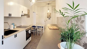 Private kitchen - Casa Valentina, beauty apartment 2 bedrooms near Vatican City (Roma)