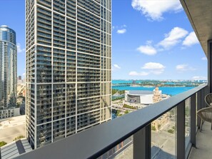 Apartment, 2 Bedrooms, City View | Balcony - Condo First Downtown Miami (Miami)