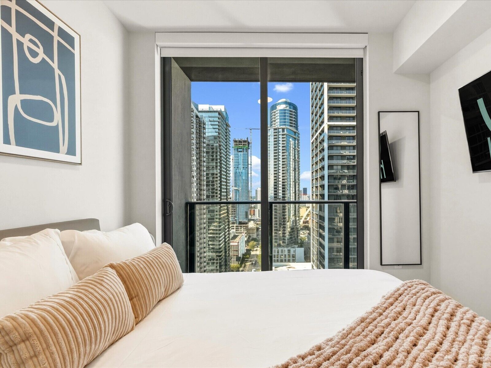 Lägenhet - 2 sovrum - utsikt mot staden | Gratis wi-fi