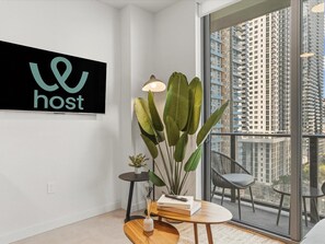 コンフォート アパートメント シティビュー | リビング エリア