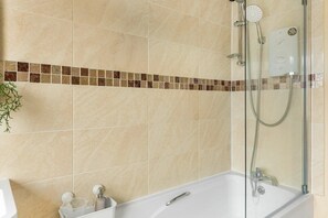Shower, hair dryer
