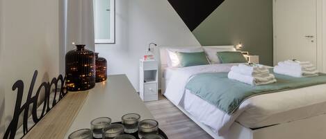 1 makuuhuone, silitysrauta/-lauta, vauvan matkasänky, ilmainen Wi-Fi