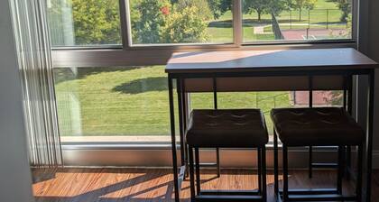 Charming 2 bedroom apartment with AC in adorable Detroit