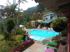 Standard Room, Mountain View | Pool | Outdoor pool, pool umbrellas, pool loungers - VISTA HERMOSA (Cali)