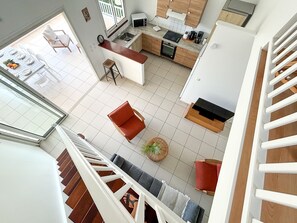 TV, stereo - RENTAL APARTMENT 126 M2 AU DIAMANT, WITH ITS OWN 26 M2 TERRACE (Le Diamant)