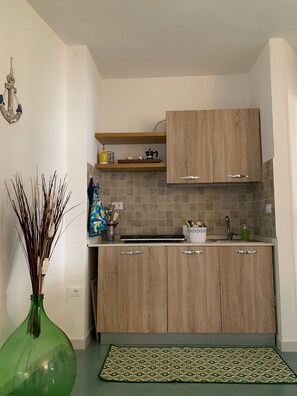 Coffee/tea maker, fridge, oven, stovetop - Vacation home Elissa: tranquility and comfort within walking distance of the sea. (Castro)