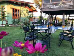 Opções para refeição ao ar livre