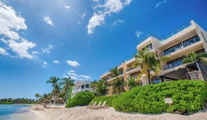 Beach - Beachfront 2bed Condo in Akumal U6 (Akumal)