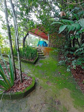 Overnatningsstedets område