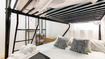 Een strijkplank/strijkijzer, gratis wifi