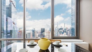 Luxe suite, uitzicht op de stad | Interieur