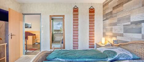 3 chambres, fer et planche Ă repasser, Wi-Fi, literie fournie