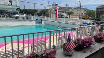 Seasonal outdoor pool