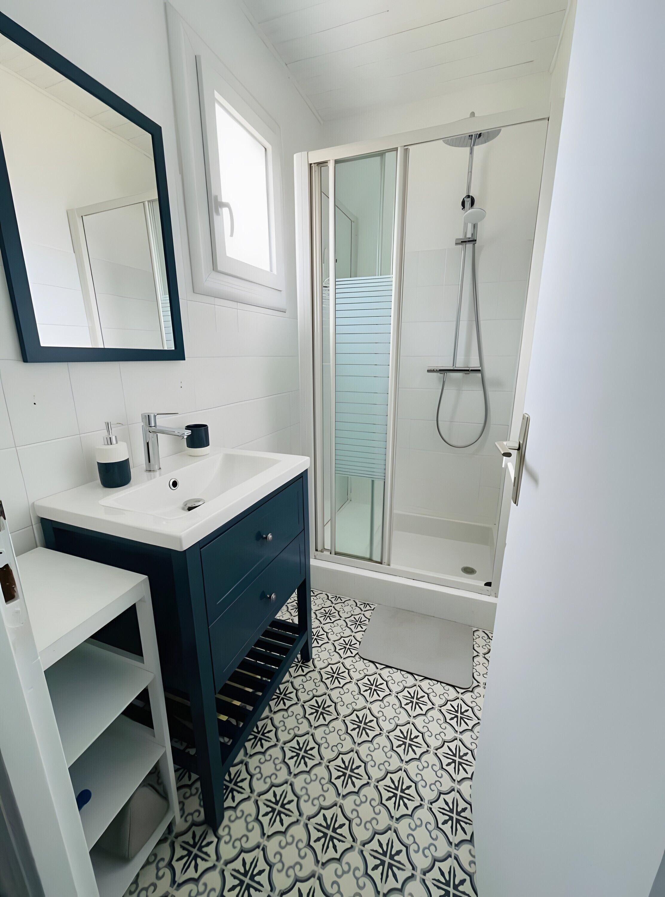 Ducha, secador de pelo