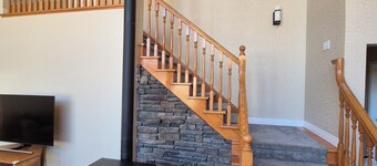 Family Farmhouse Retreat with Huge Heated Pool, Hot Tub, 9 Acres & Private Trail