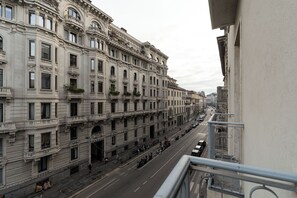 Vue sur la ville depuis l’hébergement