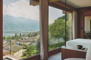 View from room - Habitat Lago Maggiore (Gambarogno)