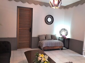 Desk, iron/ironing board, travel cot, WiFi - Sous les Cocotiers Flamboyant 3 chambres (Sainte-Rose)