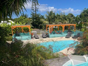 Pool - SOUS LES COCOTIERS STUDIO 1 CLIMATISE (Sainte-Rose)
