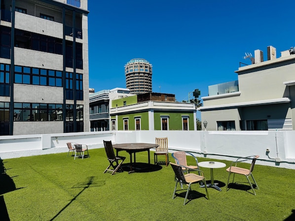Outdoor dining - Double Penthouse with Kitchen Las Palmas (Las Palmas de Gran Canaria)