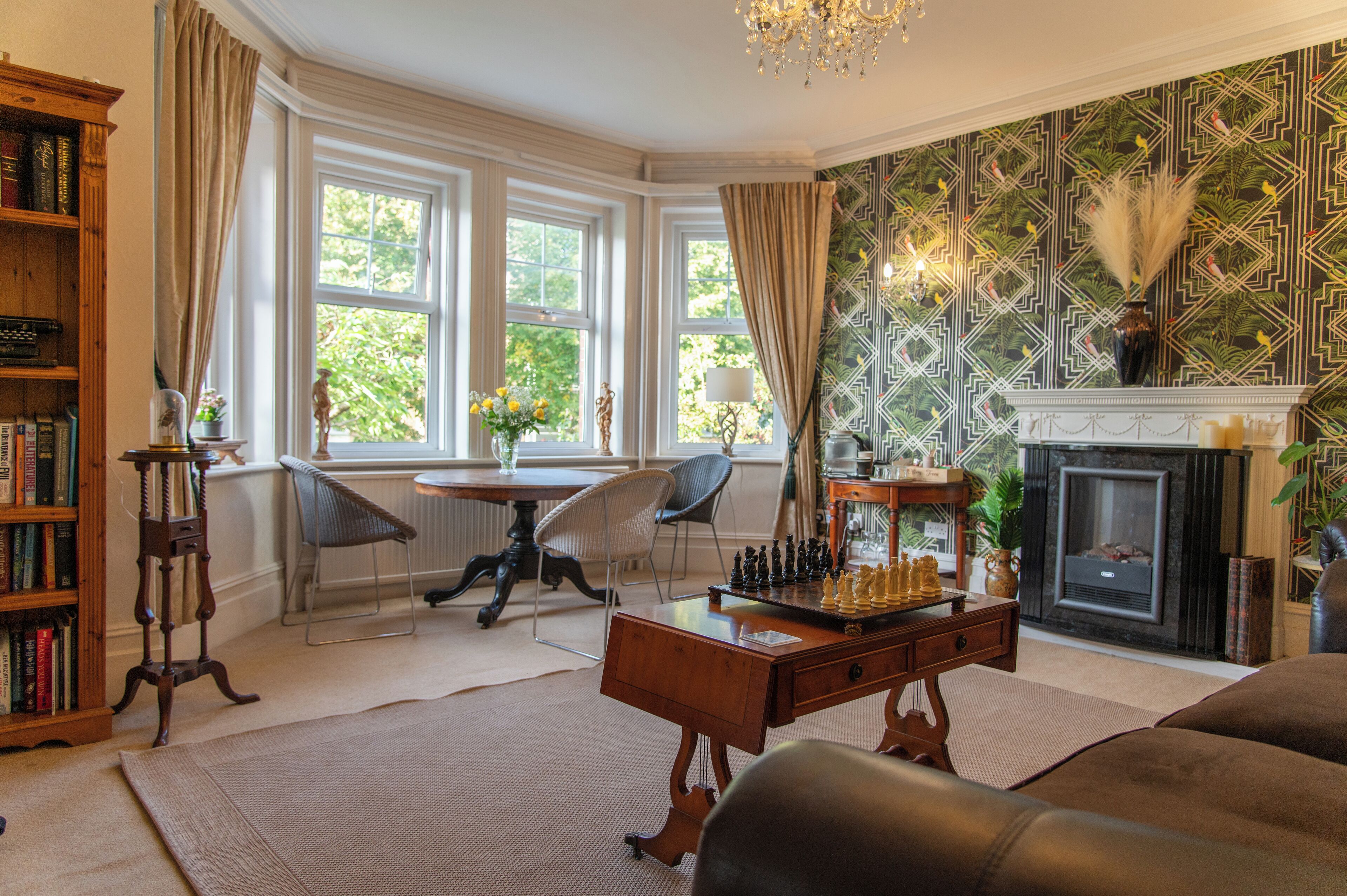 บริเวณนั่งเล่น