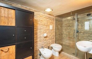 Shower, hair dryer, bidet, towels - Apartment Casa Morgan Catania (Catania)