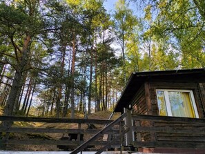 Traditionele tweepersoonskamer, uitzicht op meer | Exterieur
