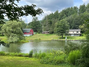 Property grounds - Log Cabin with modern comfort, hiking,fishing&more (Big Indian)