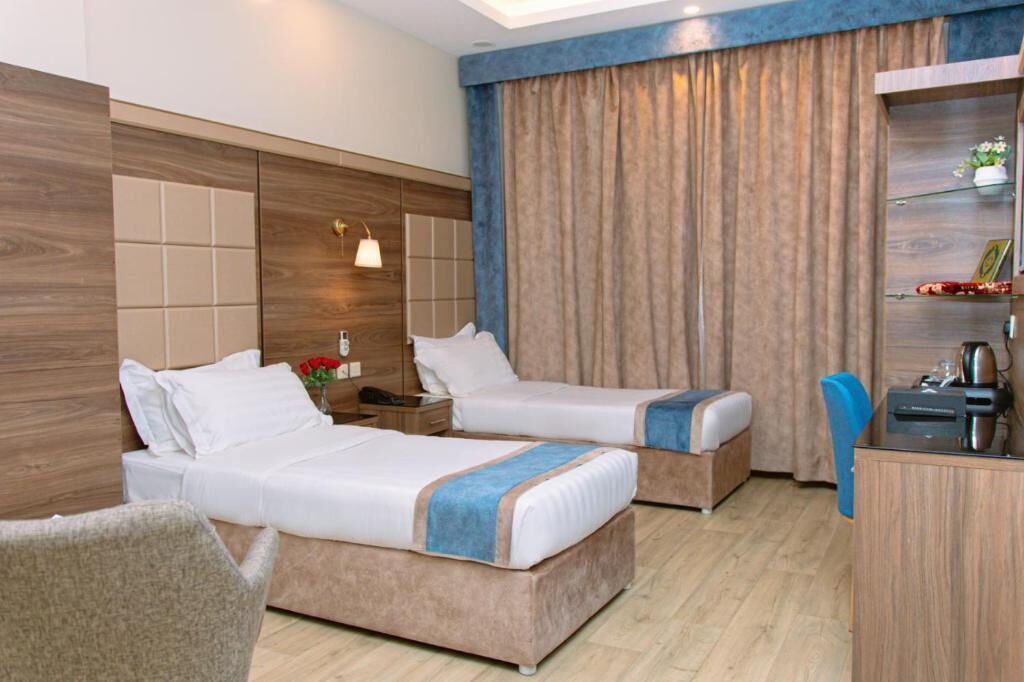 雙床房 | 書桌、筆電工作空間、熨斗/熨衣板、免費無線上網