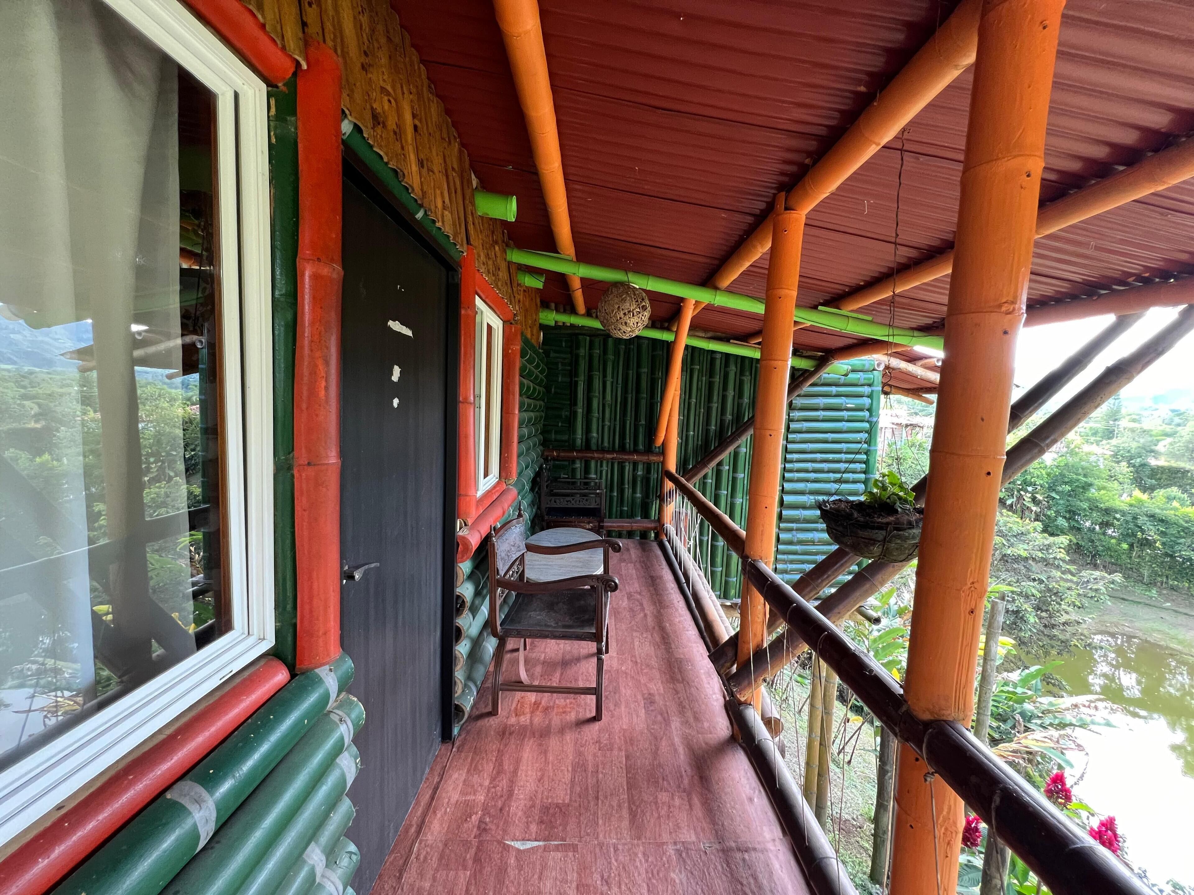 Kamar Double atau Twin Deluks, pemandangan kebun | Teras/patio