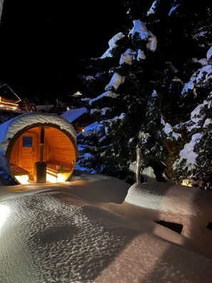 Property grounds - Chalet Luxe Black Arves – Spacious Retreat with Nordic Spa, Sauna & Home Cinema (Fontcouverte-la-Toussuire)