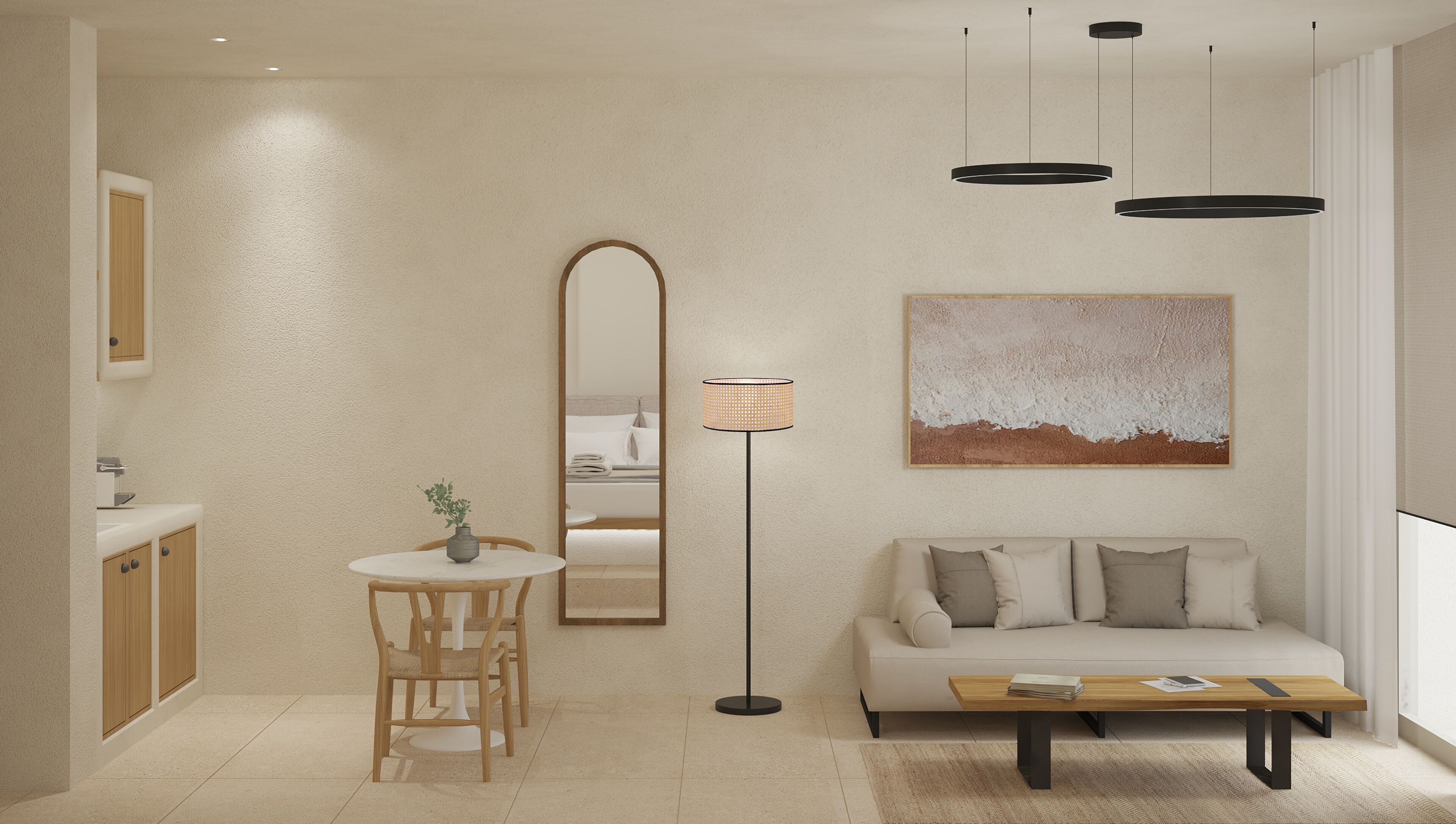 ห้องซูพีเรียสวีท, ระเบียง, วิวทะเล | บริเวณนั่งเล่น