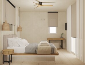 Superior Villa, Balcony, Sea View | In-room safe, soundproofing, iron/ironing board, free WiFi - Evira Suites (Santorini)