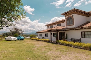 Façade de l’hébergement