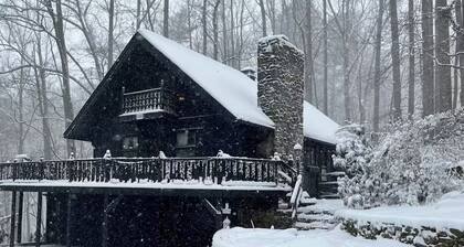 Location! Location! Near food, skiing, breweries! Entire Cabin in Burnsville,NC