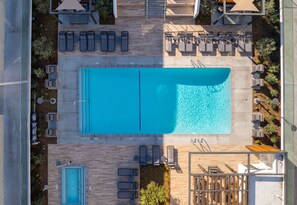 Indoor pool - The Platinum Pearl' Marina Spirit Front Row Water View Pool, Gym (Marina del Rey)