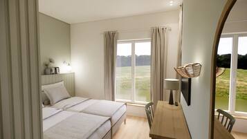 4 bedrooms, travel crib, WiFi, bed sheets