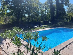 Pool - Le Clos des Berges de l'Ain - House 8/10 pers with swimming pool on the river bank - France (Charnoz-sur-Ain)