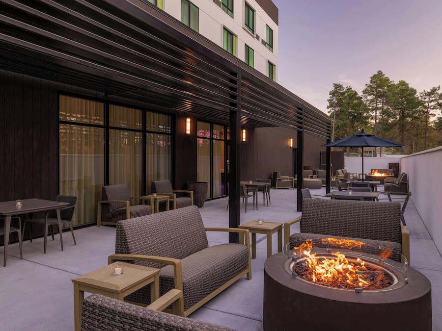 Vista dalla struttura