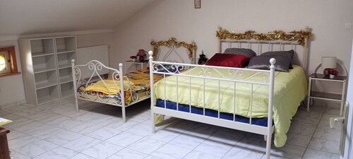 Chambres à la campagne 45mn du Lac de Gérardmer 1h des Marchés de Noël Alsaciens