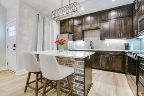 Private kitchen - Concho Comfort is a new 2-bedroom, 2-bath house with AC in enchanting San Angelo (San Angelo)