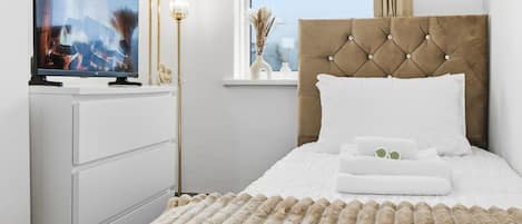 Wifi gratis y ropa de cama