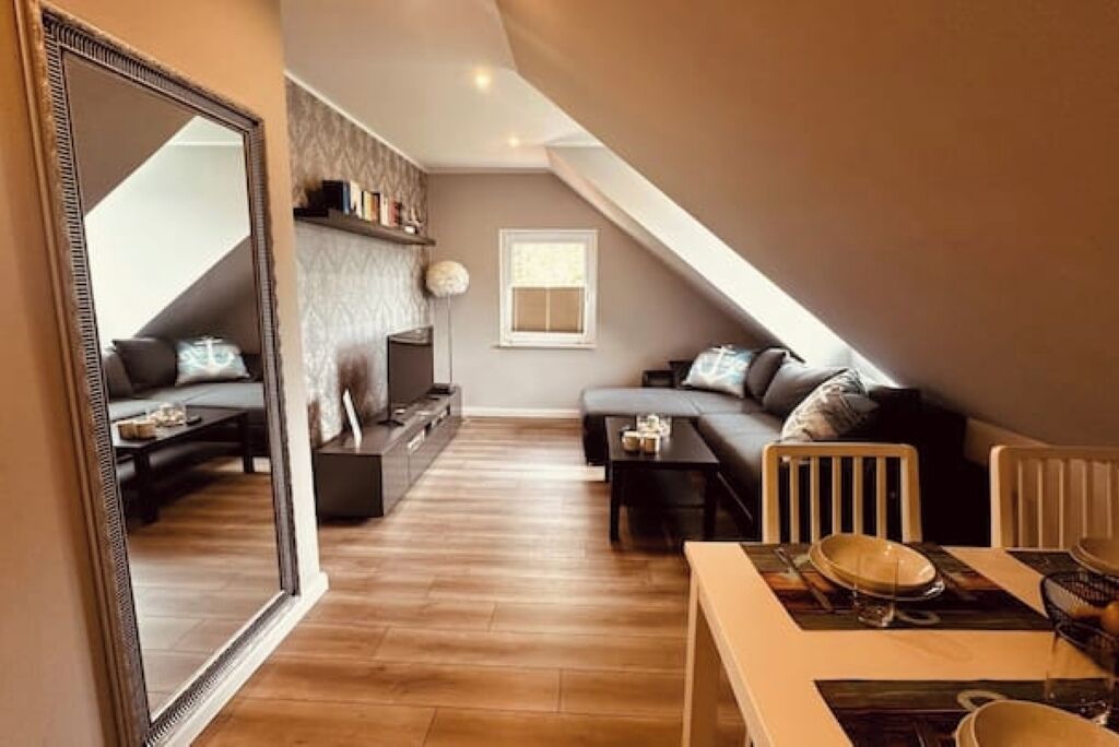 TV, DVD player, books, stereo