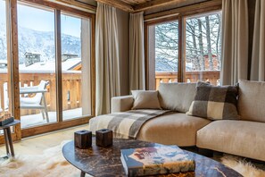 TV, fireplace - Fleur des Alpes ALPENGLOW (Les Allues)