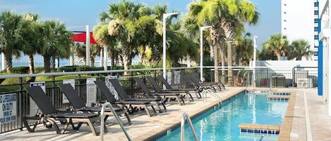 Indendørs pool, opvarmet pool