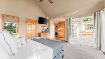 4 habitaciones, tabla de planchar con plancha, internet y ropa de cama