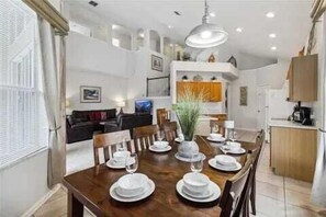 Dining - WP8167SPD – Spacious 6-Bed Oasis with Pool near Disney (Kissimmee)